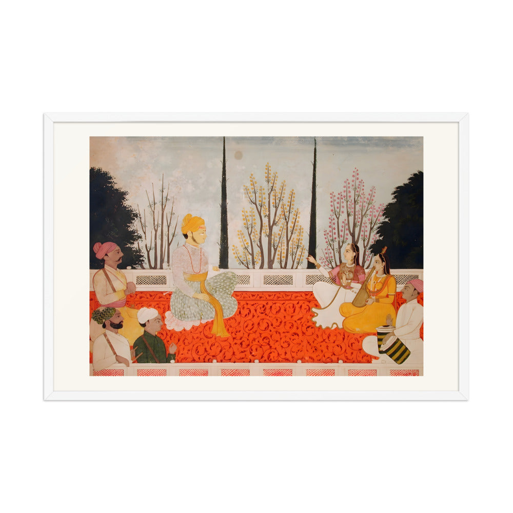 A Raja with Musicians on a Terrace — view 10