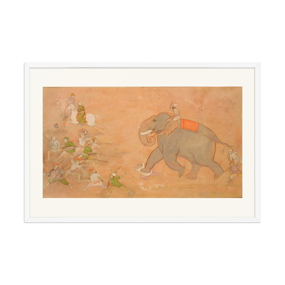 A War Elephant Scatters the Musketeers — view 10