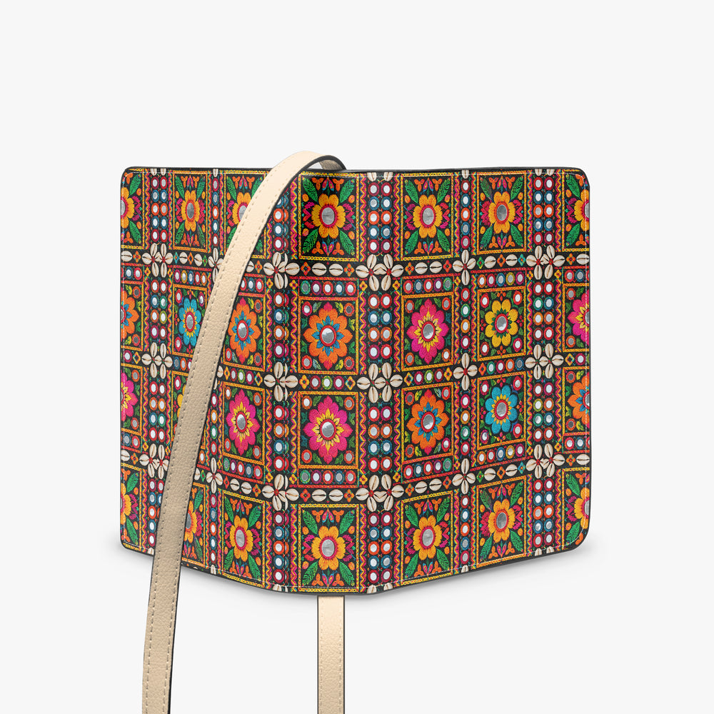 Kutch Mirror-Work — Multicolour Book Crossbody Bag — view 4
