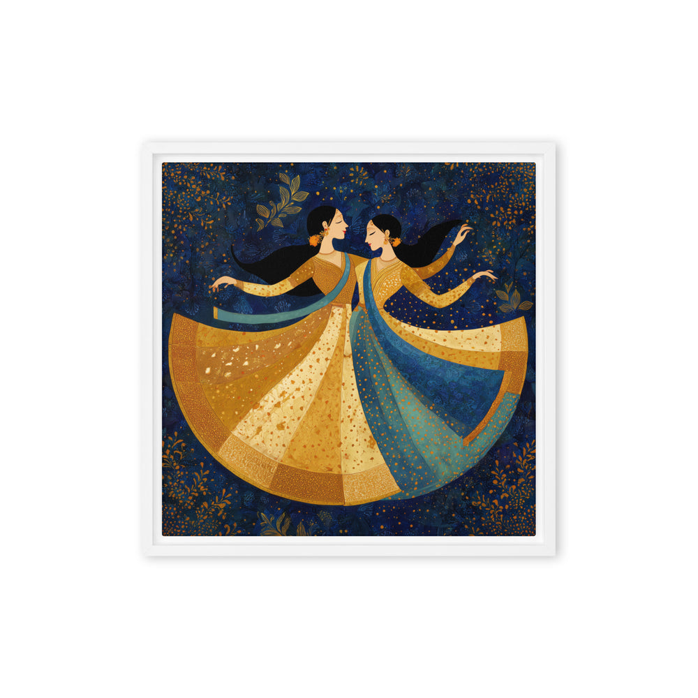 Golden Waltz - Framed canvas — view 4