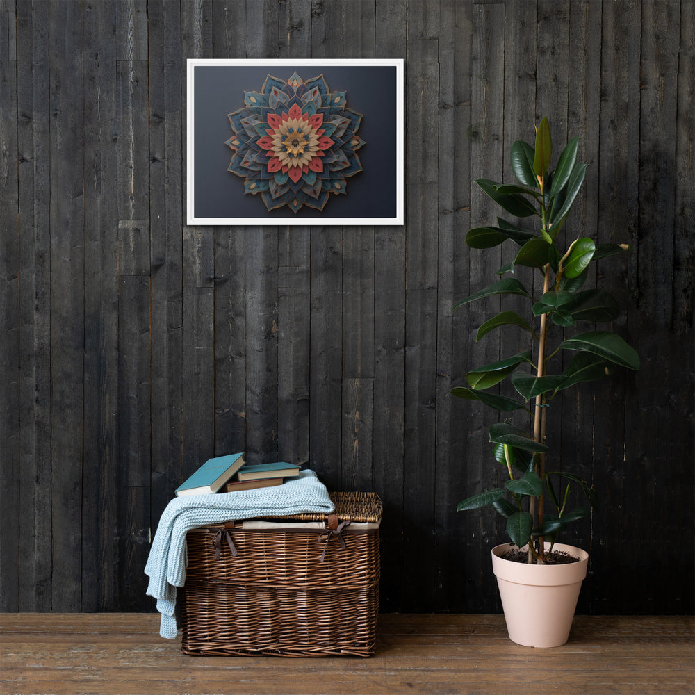 Framed canvas — view 5