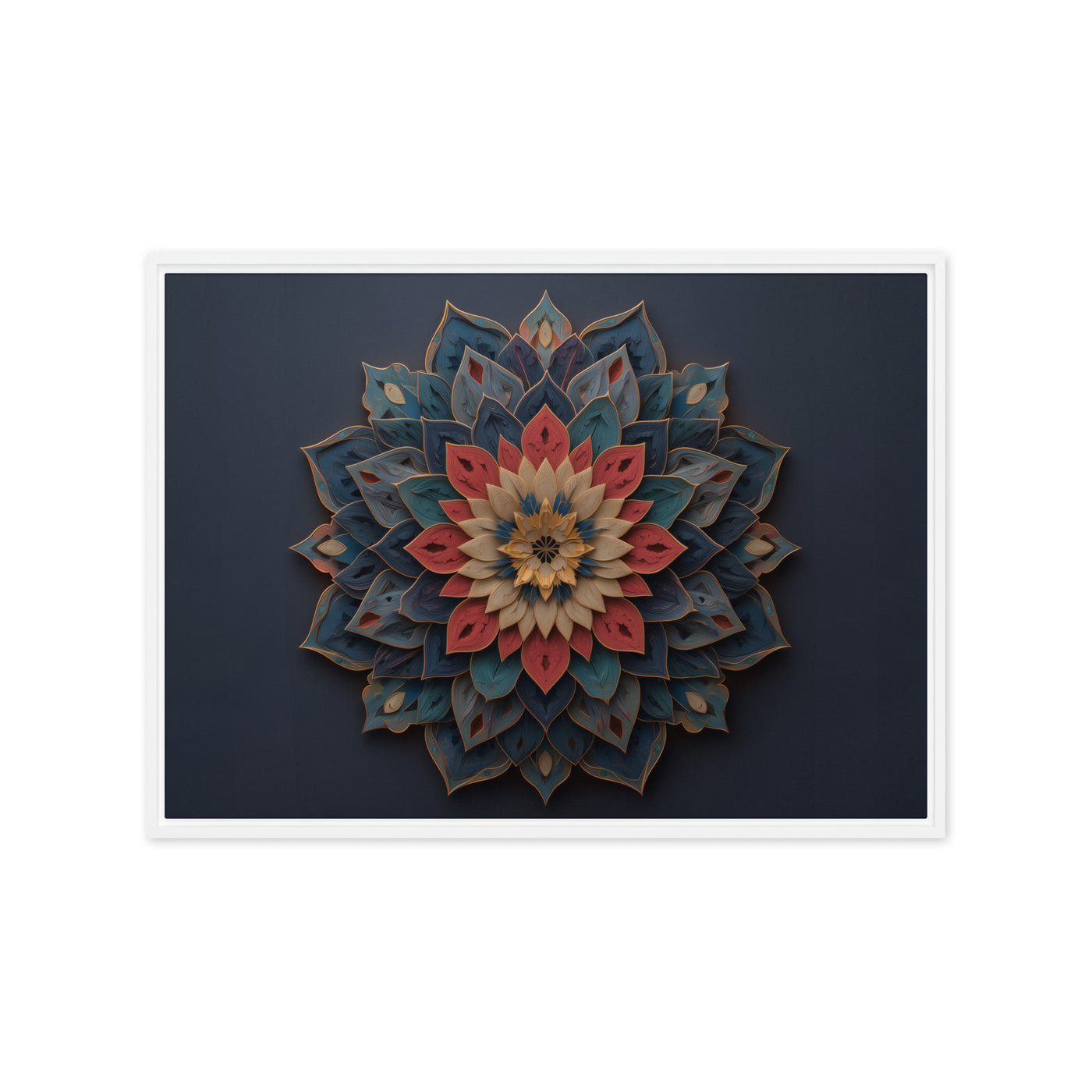 Framed canvas — view 2