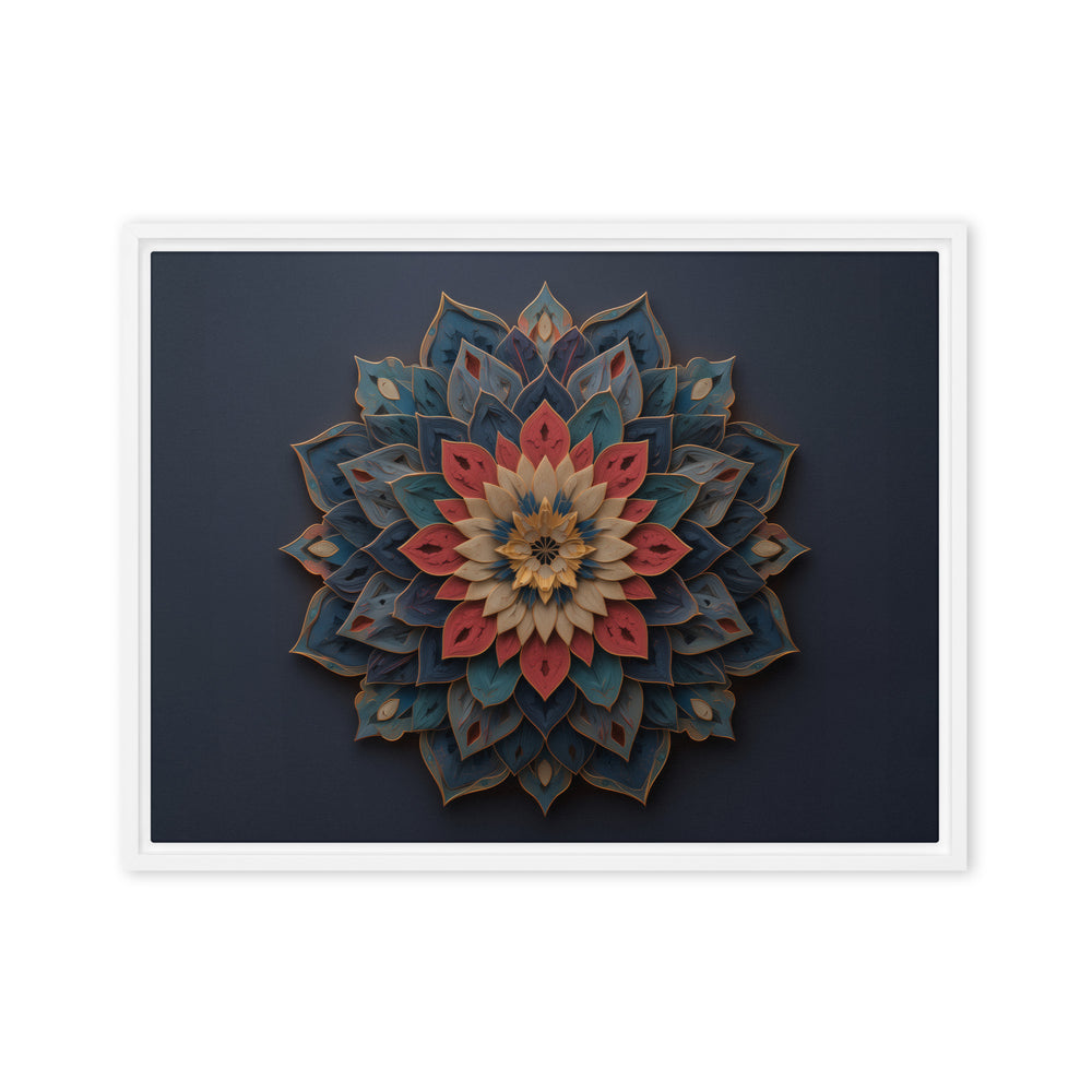 Framed canvas — view 3
