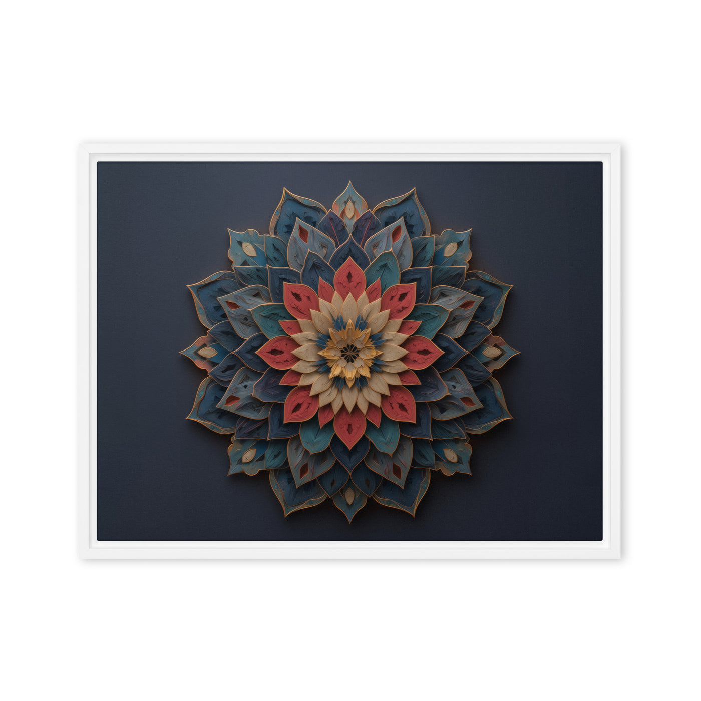 Framed canvas — view 3