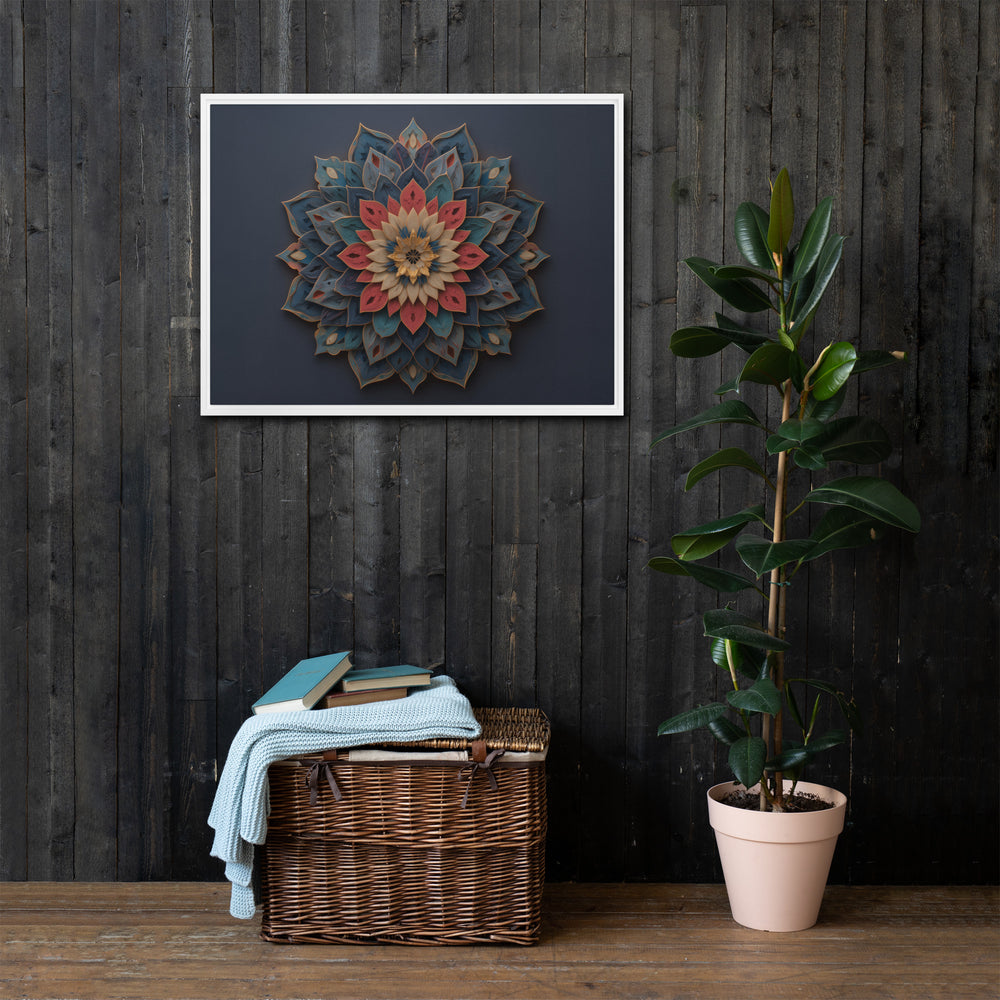 Framed canvas — view 7