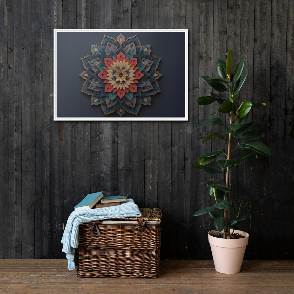 Framed canvas — view 8