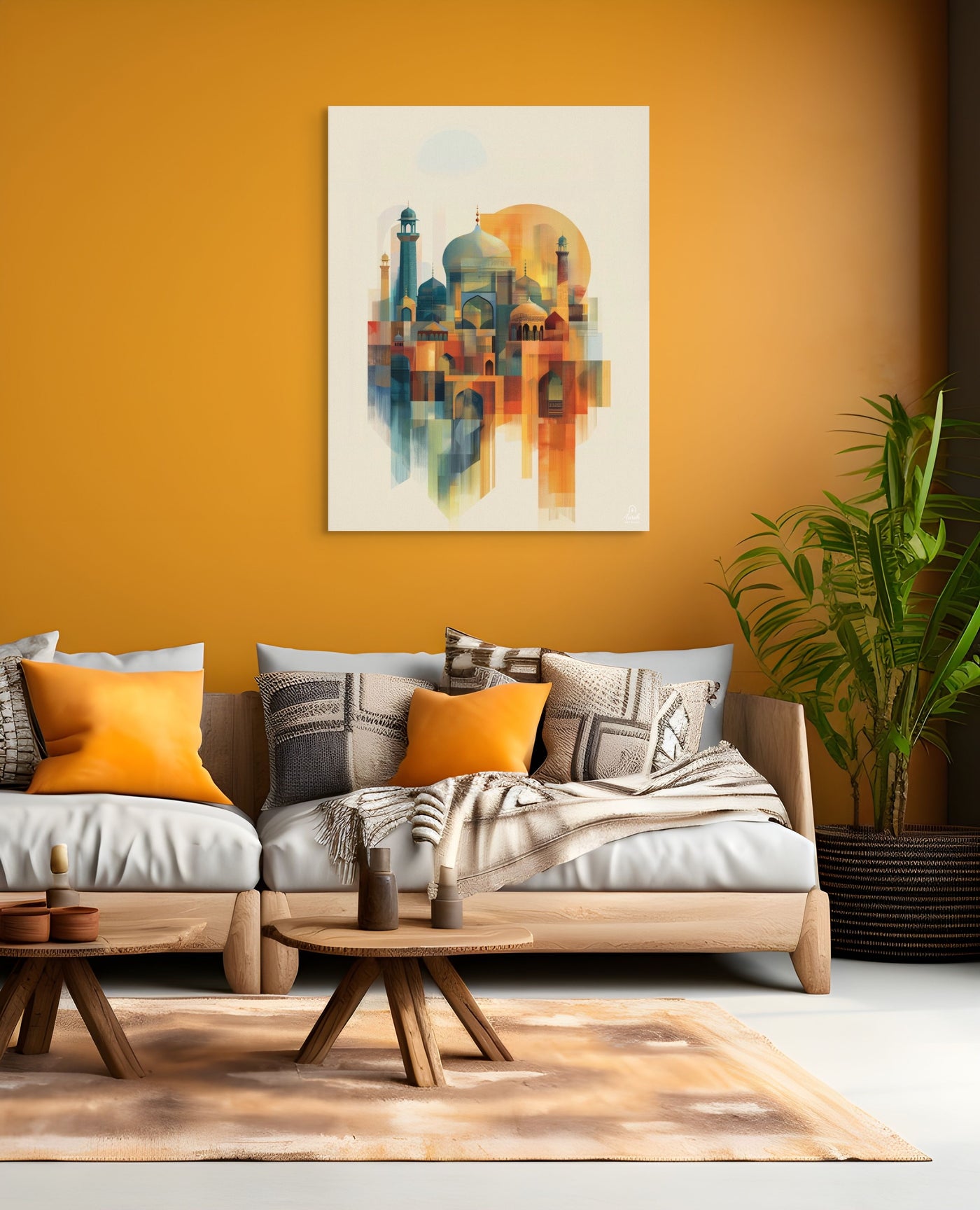 Golden Geometries of Mughal Majesty – Sunlit Abstraction — view 10