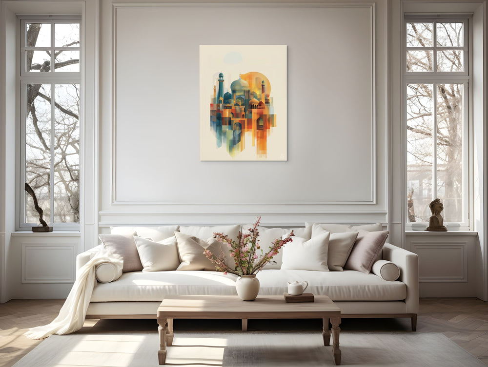 Golden Geometries of Mughal Majesty – Sunlit Abstraction — view 7