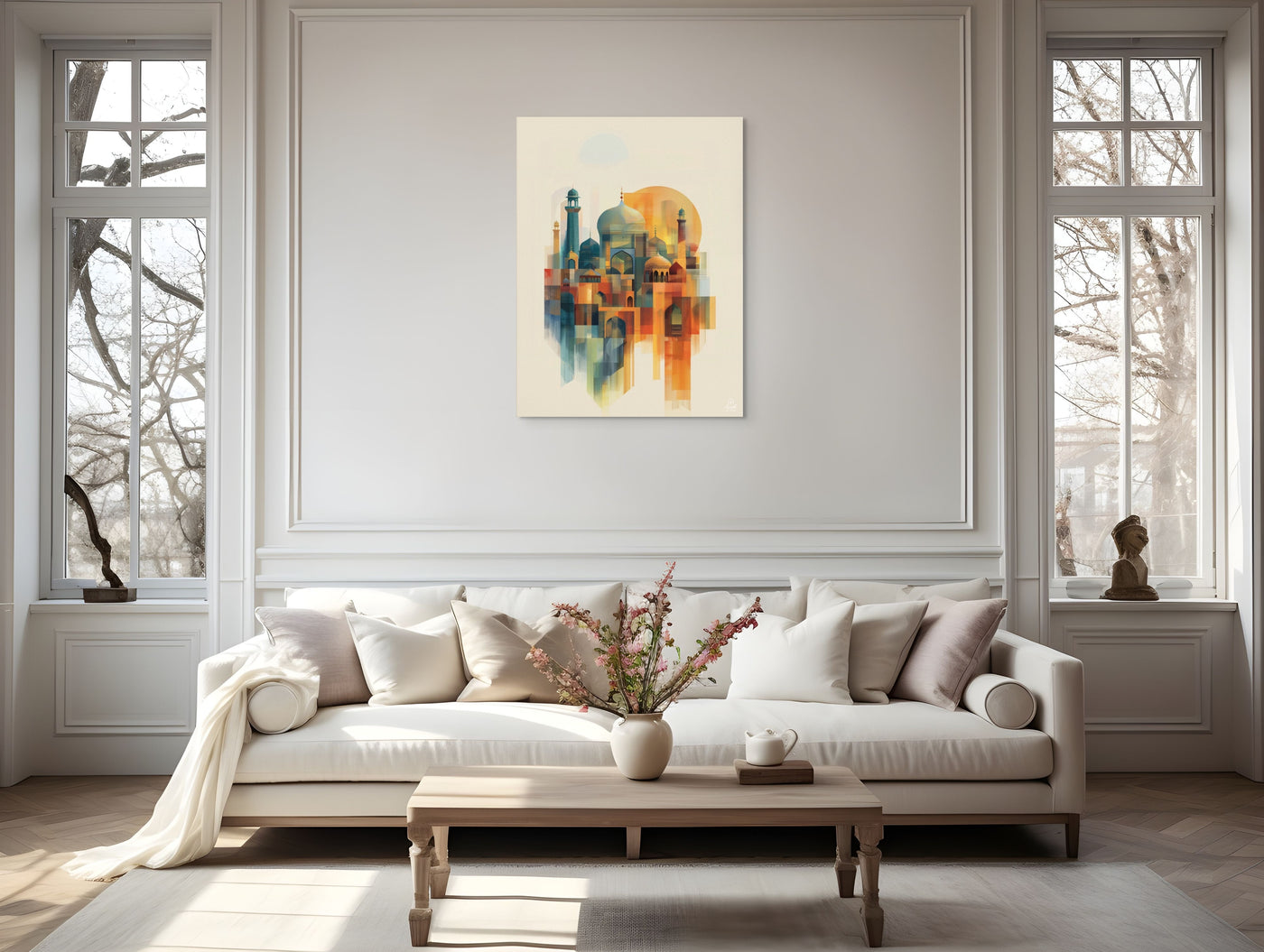 Golden Geometries of Mughal Majesty – Sunlit Abstraction — view 7