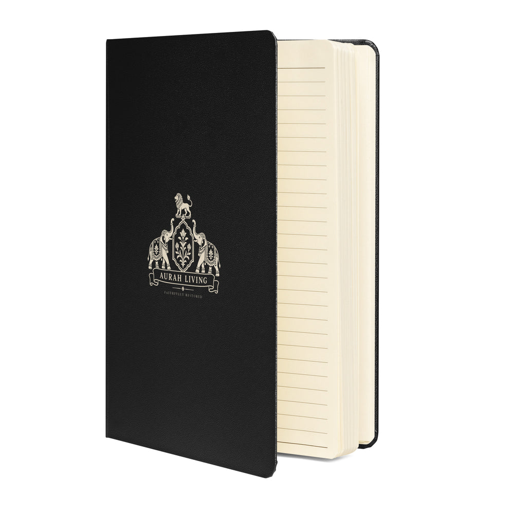 Hardcover bound notebook — view 2