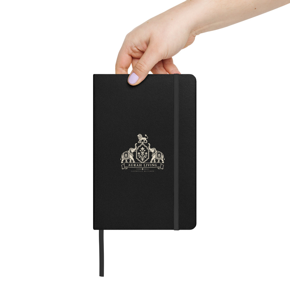 Hardcover bound notebook — view 3