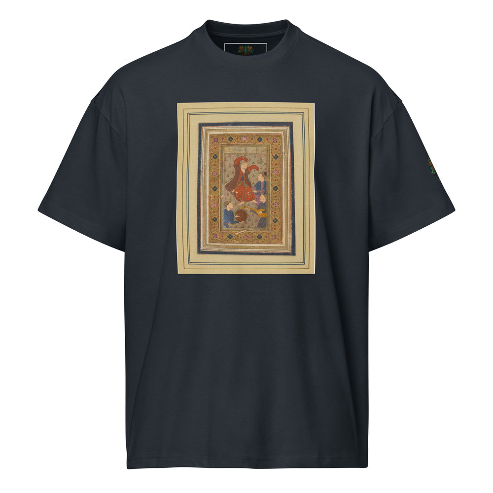 Aurah Living Mughal Miniature Oversized Box Tee — view 3