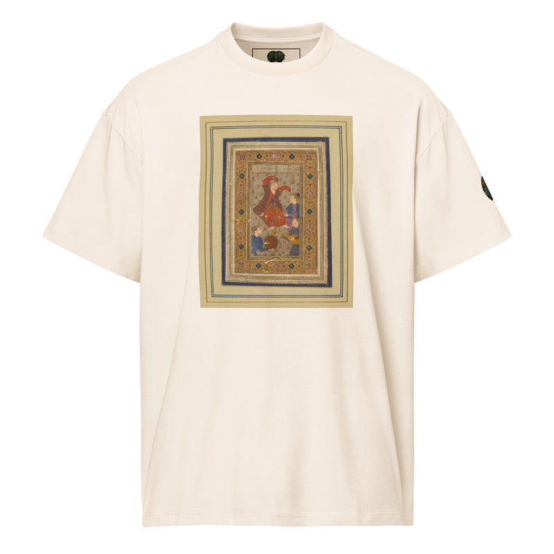 Aurah Living Mughal Miniature Oversized Box Tee