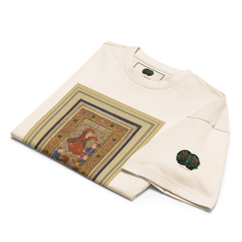 Aurah Living Mughal Miniature Oversized Box Tee — view 24