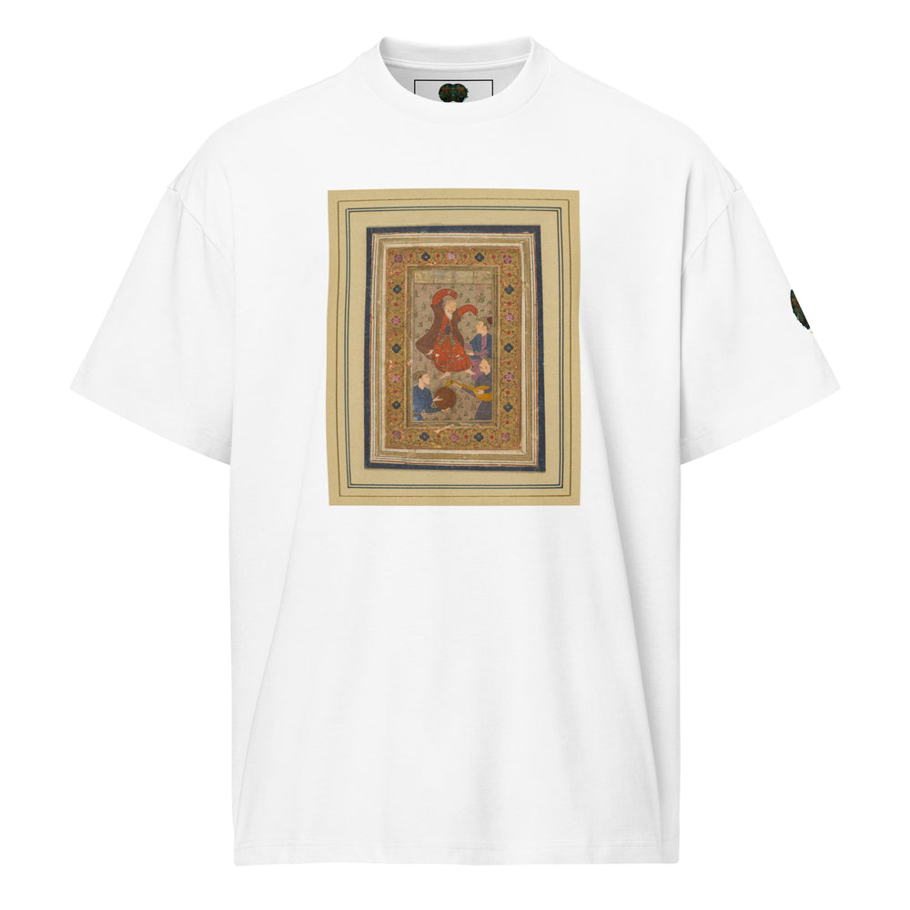 Aurah Living Mughal Miniature Oversized Box Tee — view 5