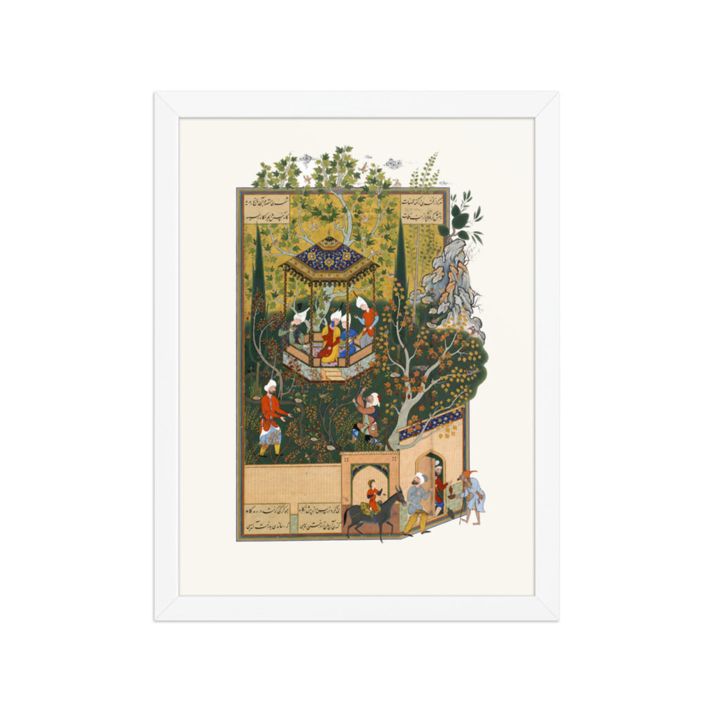 A Princely Hunt — Haft Awrang of Jami | Restored Persian Miniature — view 5
