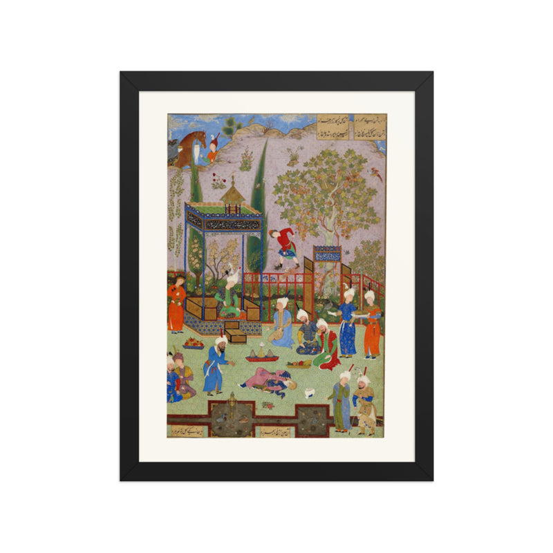 The Physicians’ Duel, by Aqa Mirak | Restored Persian Miniature