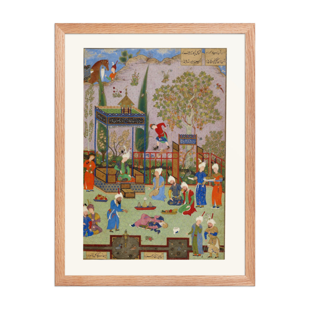 The Physicians’ Duel, by Aqa Mirak | Restored Persian Miniature — view 5