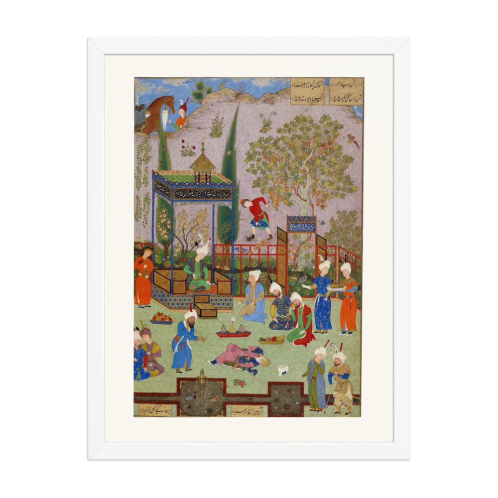 The Physicians’ Duel, by Aqa Mirak | Restored Persian Miniature — view 8