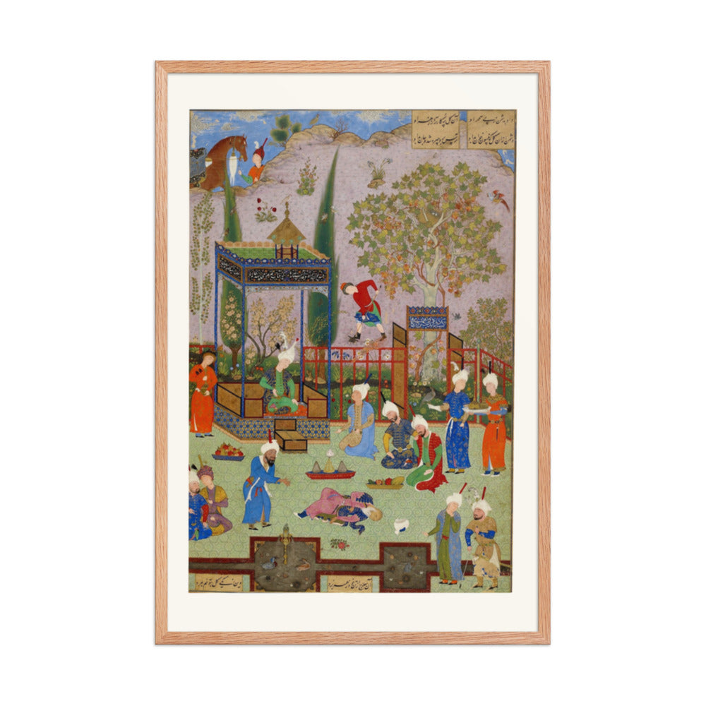 The Physicians’ Duel, by Aqa Mirak | Restored Persian Miniature — view 6