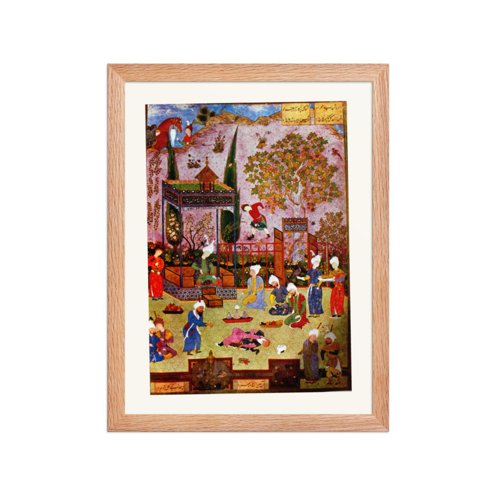 The Tale of the Two Rival Sages | Restored Persian Miniature — view 4