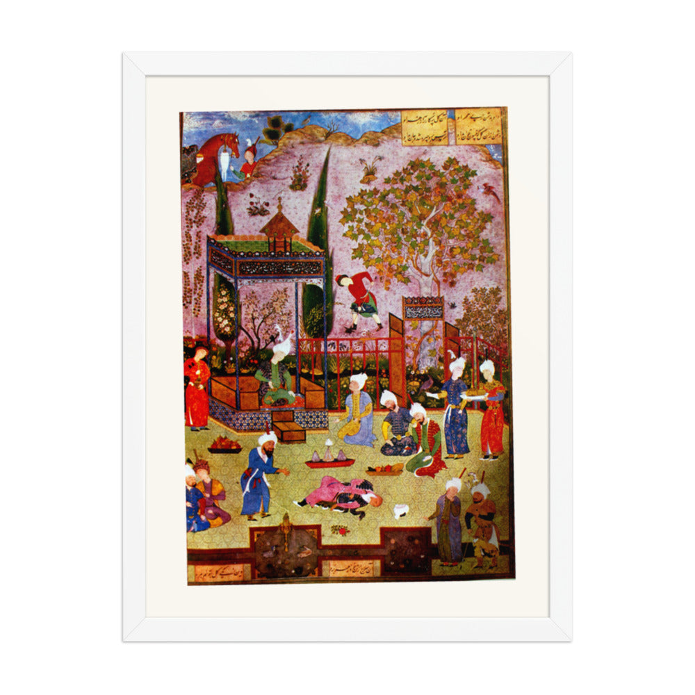The Tale of the Two Rival Sages | Restored Persian Miniature — view 8
