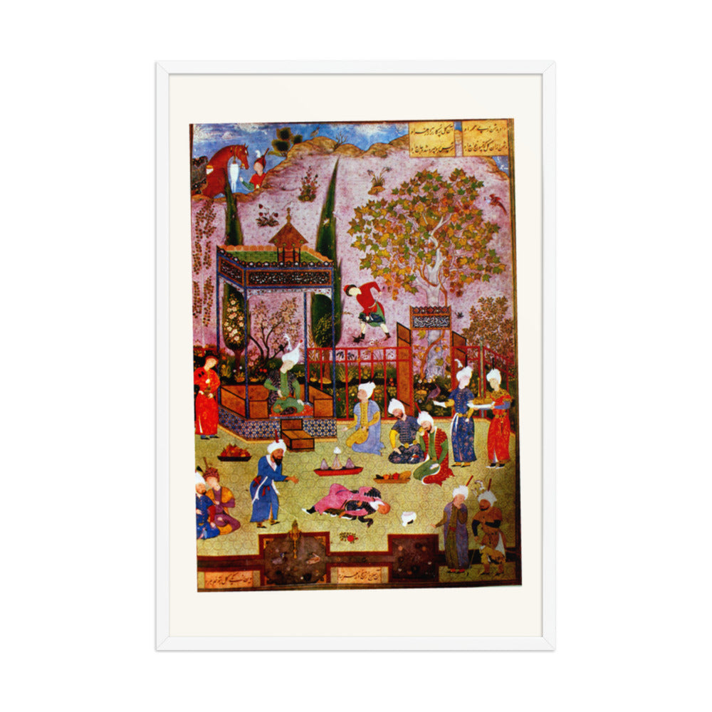 The Tale of the Two Rival Sages | Restored Persian Miniature — view 9