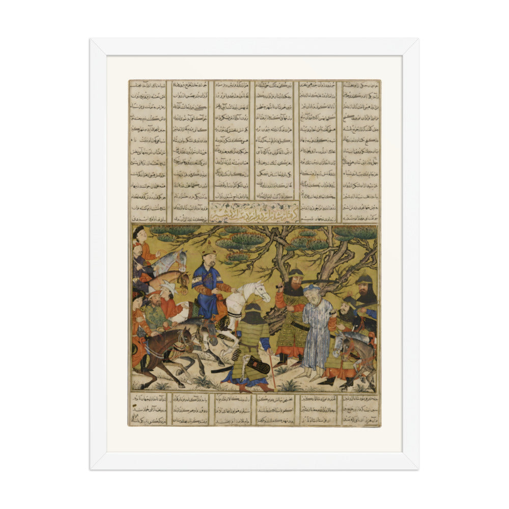 Ardashir Captures Ardavan | Restored Persian Miniature — view 8