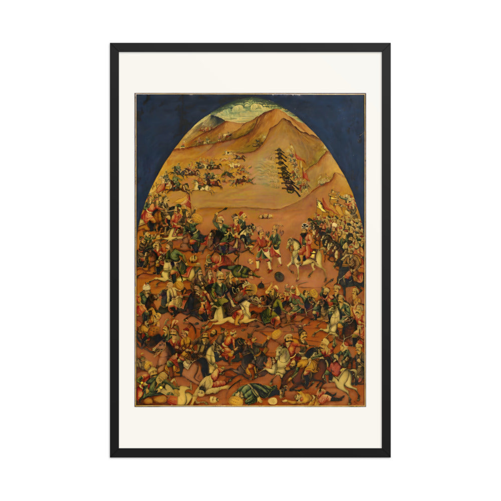 After the Murals of the Chihil Sutun Palace | Restored Qajar Painting — view 3