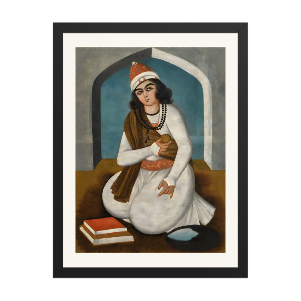 Portrait of Nur Ali Shah of Isfahan | Restored Qajar Painting — view 2