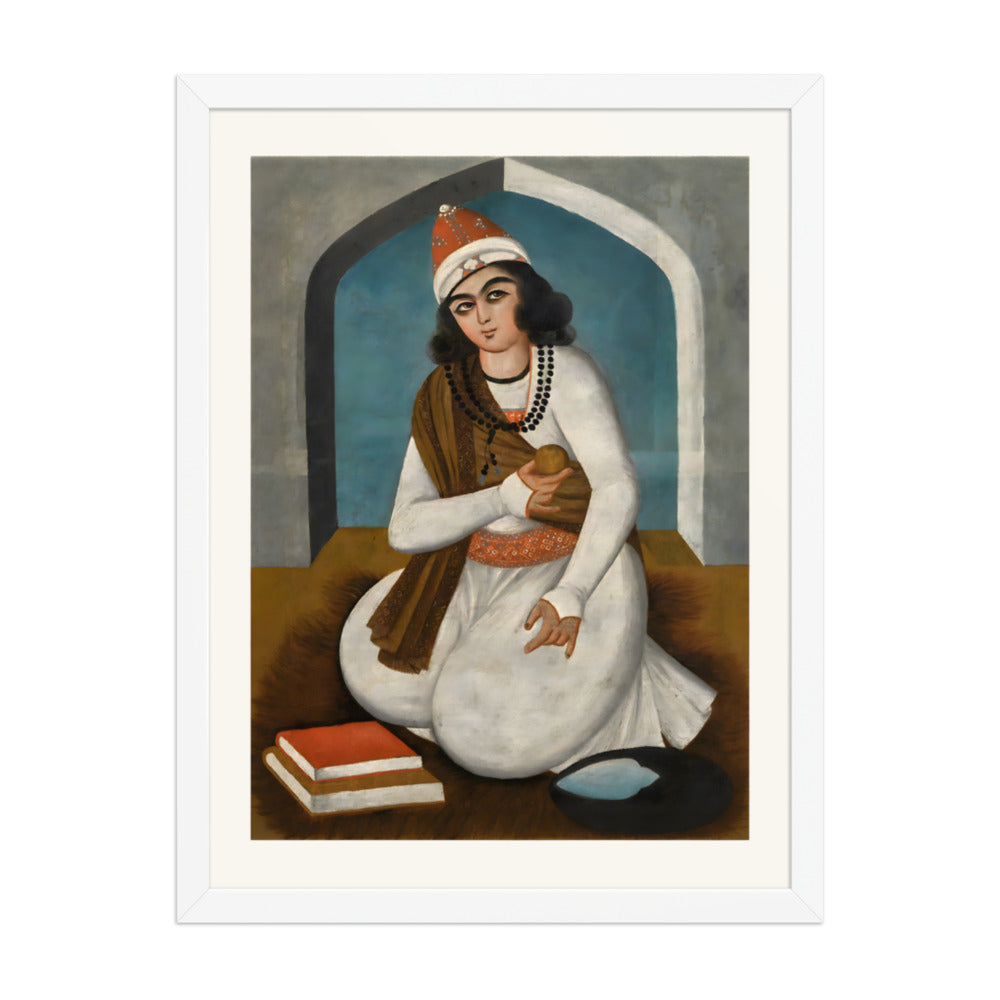Portrait of Nur Ali Shah of Isfahan | Restored Qajar Painting — view 8