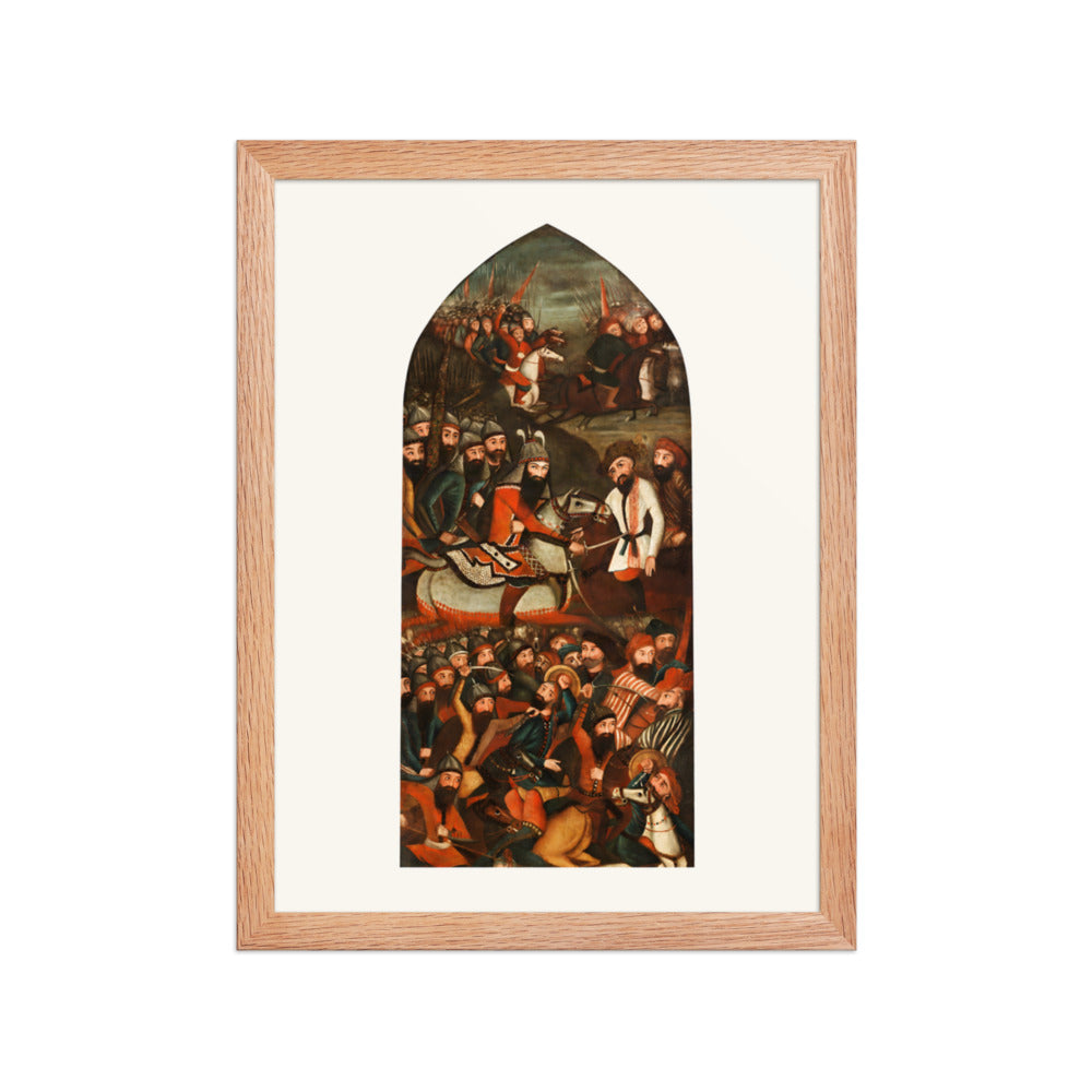 The Victory over the Uzbeks | Restored Qajar Painting — view 4