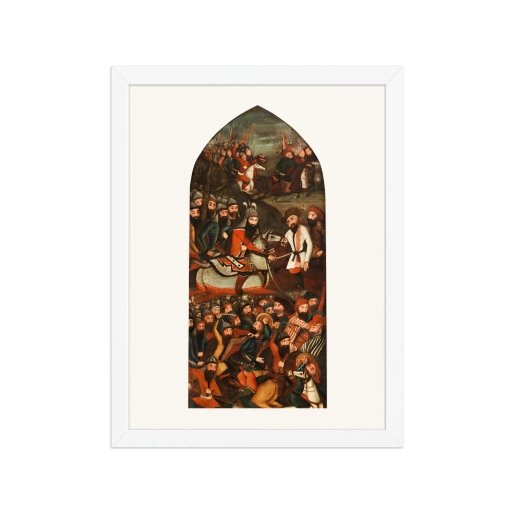 The Victory over the Uzbeks | Restored Qajar Painting — view 7