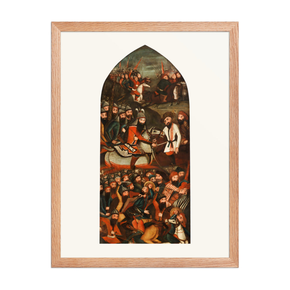 The Victory over the Uzbeks | Restored Qajar Painting — view 5