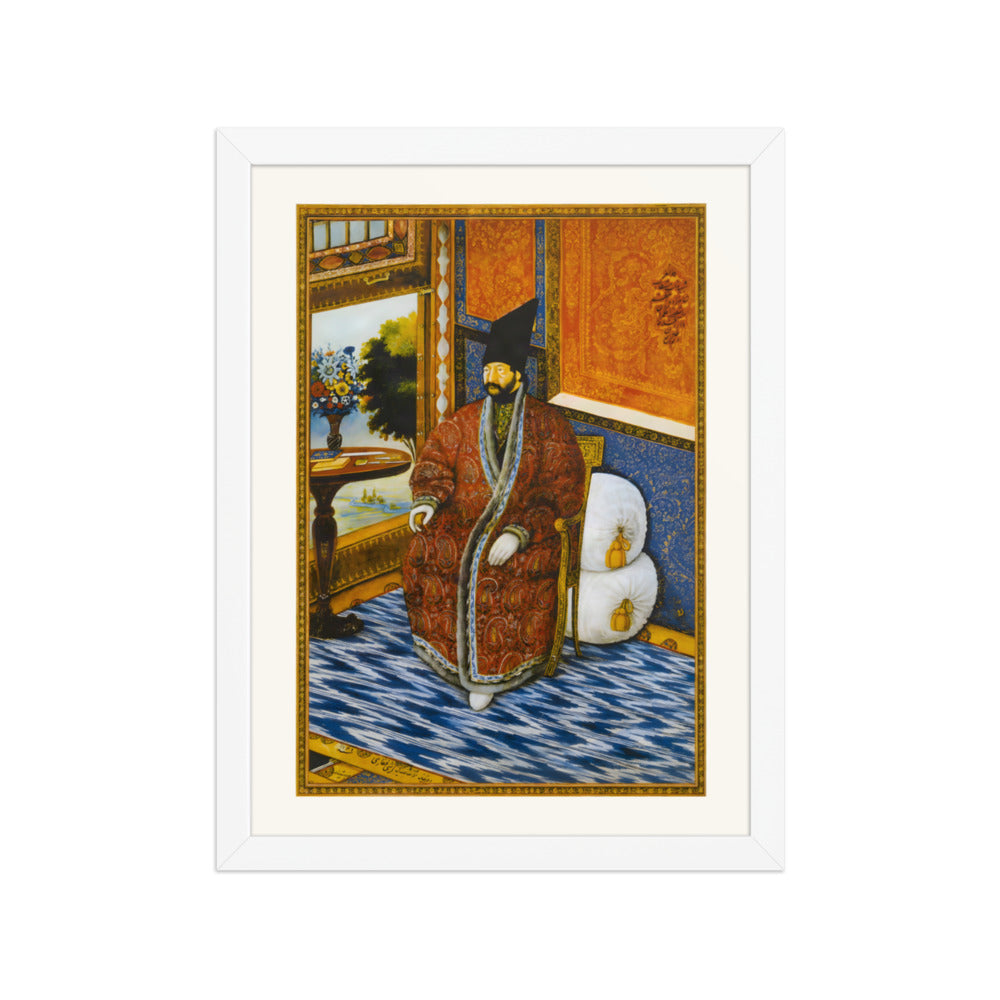 Portrait of Ardeshir Mirza | Restored Qajar Painting — view 7