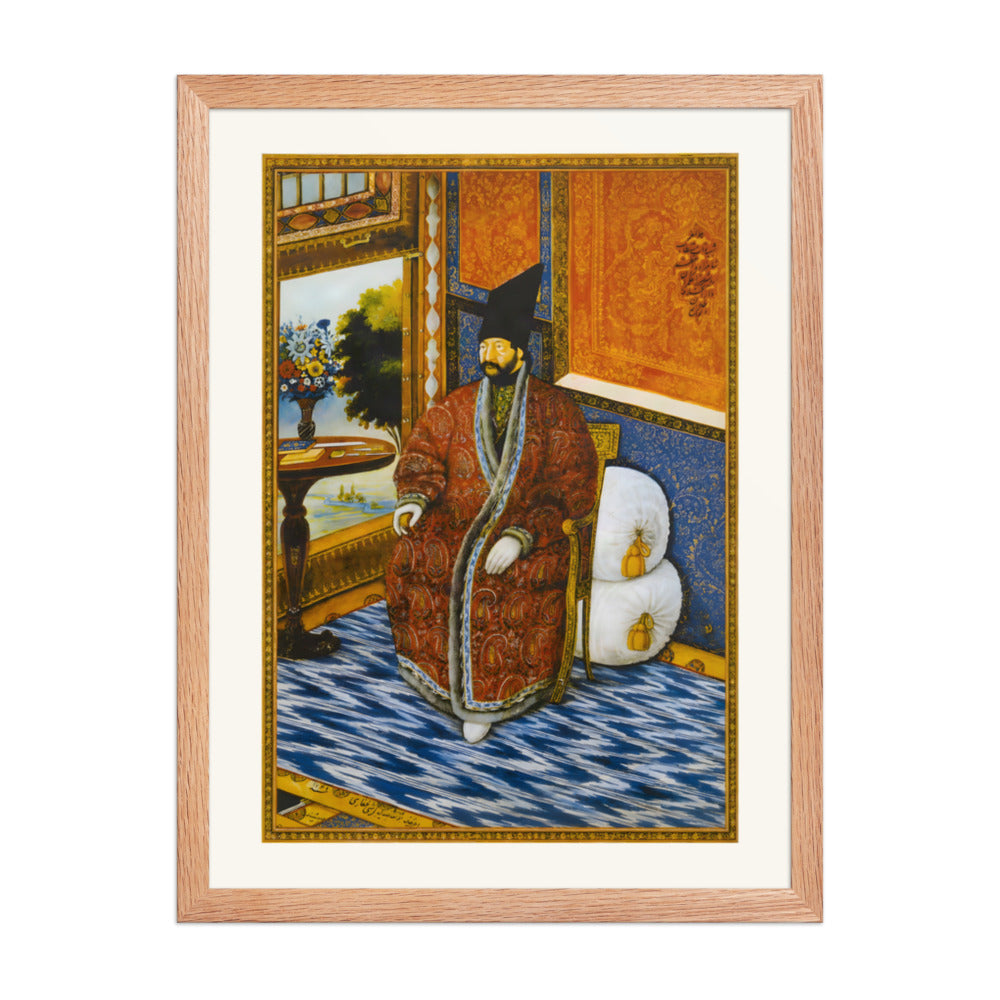 Portrait of Ardeshir Mirza | Restored Qajar Painting — view 5