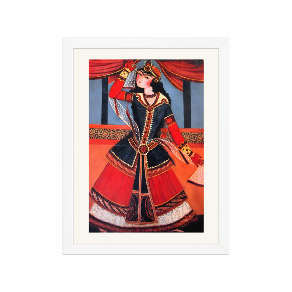 A Persian Dancer | Restored Qajar Painting — view 7