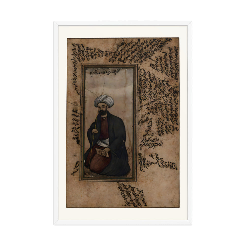 A Persian Physician | Restored Qajar Painting — view 9