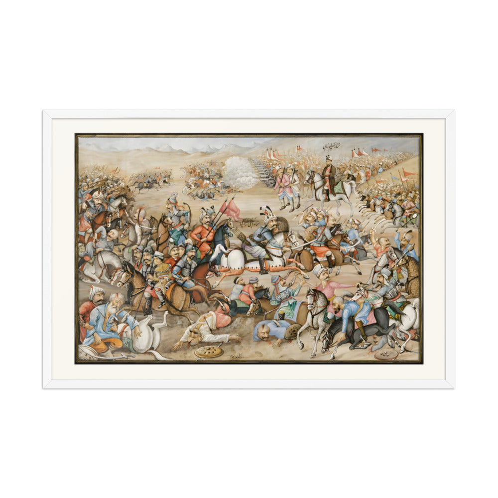 The Battle of Chaldiran | Restored Qajar Painting — view 9