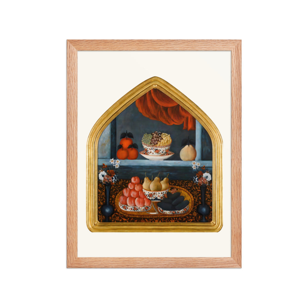 A Nowruz Still Life | Restored Qajar Painting — view 4
