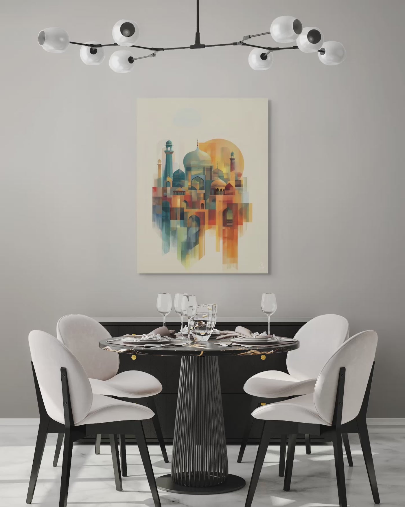 Golden Geometries of Mughal Majesty – Sunlit Abstraction — view 11