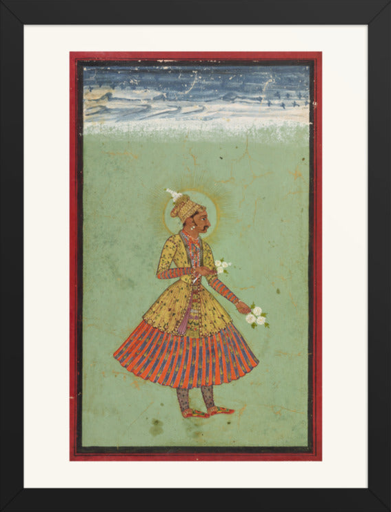 Raja Jagat Singh of Kota — Restored Rajput Wall Art — view 8