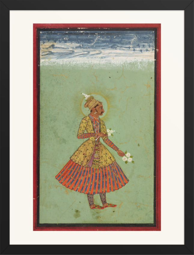 Raja Jagat Singh of Kota — Restored Rajput Wall Art — view 9