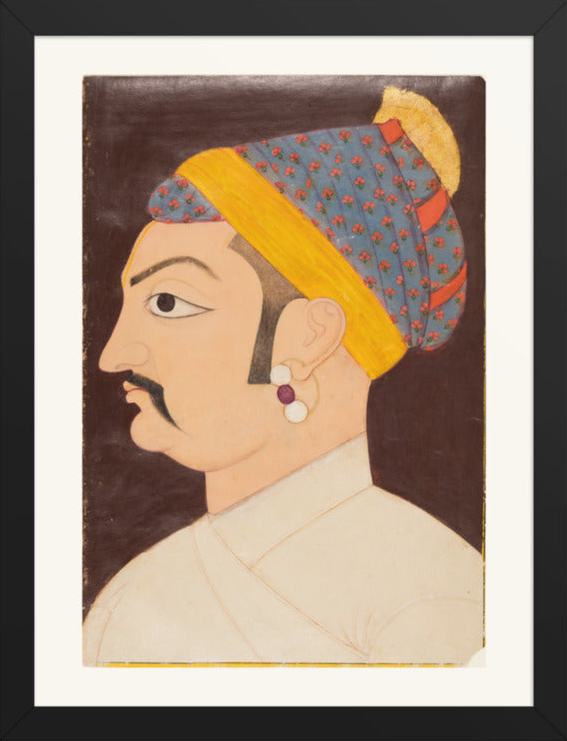 Portrait of Rao Shiv Singh Chandrawat — Restored Rajput Wall Art — view 8