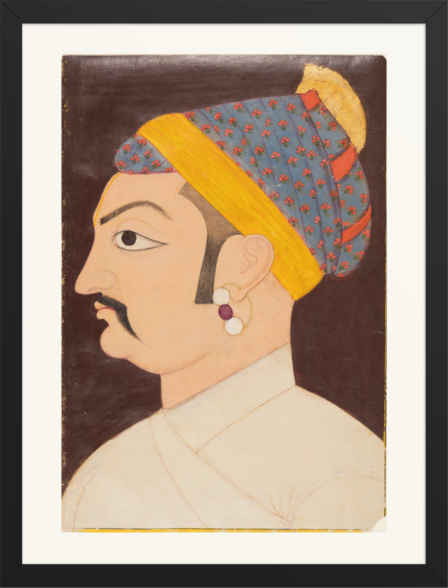 Portrait of Rao Shiv Singh Chandrawat — Restored Rajput Wall Art — view 9