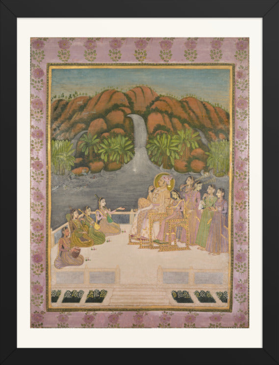 Portrait of Sardar Singh of Kishangarh — Restored Rajput Wall Art — view 8
