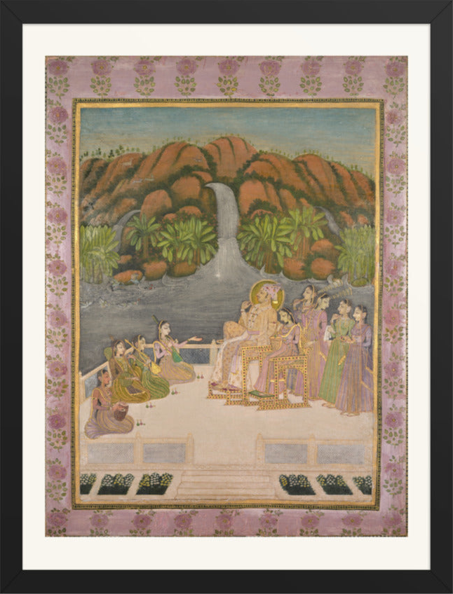 Portrait of Sardar Singh of Kishangarh — Restored Rajput Wall Art — view 9