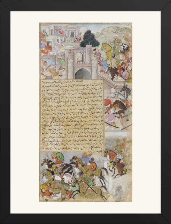 The Siege of Baghdad — Restored Mughal Wall Art — view 8
