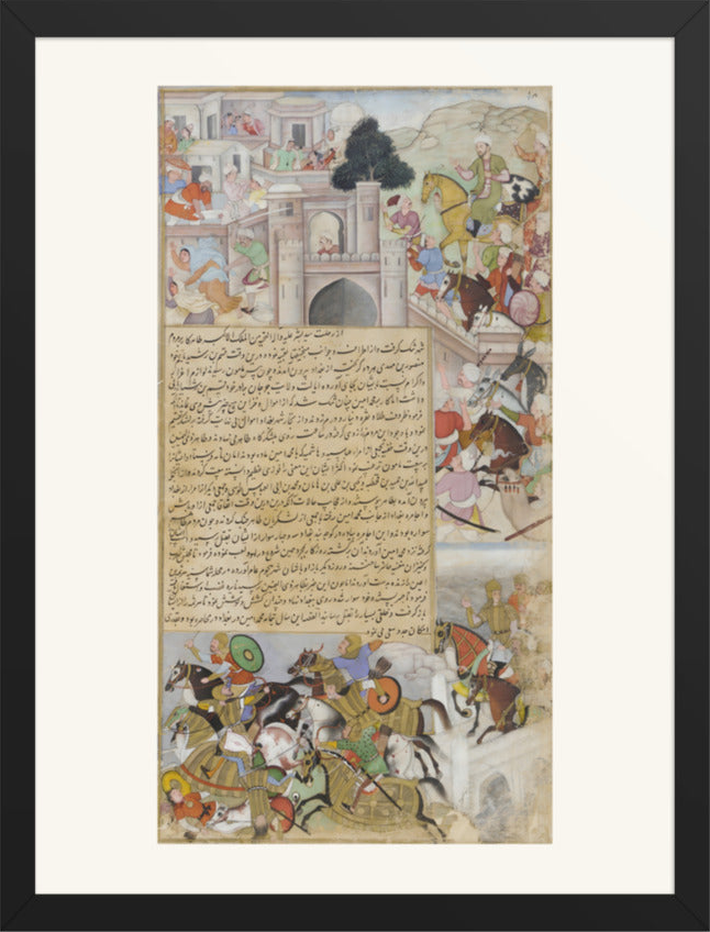 The Siege of Baghdad — Restored Mughal Wall Art — view 9