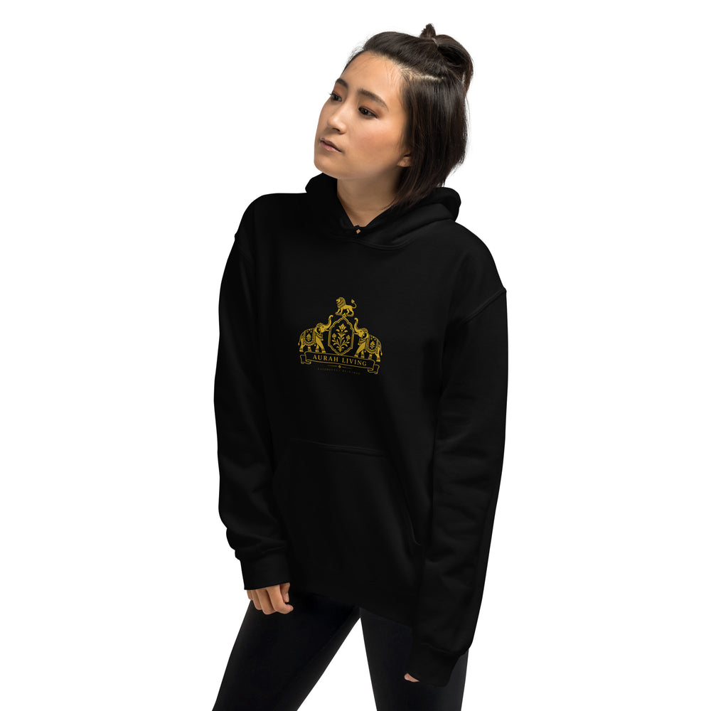 Aurah Living Logo Unisex Hoodie — view 8
